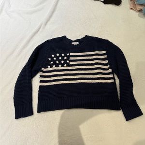 RE/DONE american flag sweater make an offer!